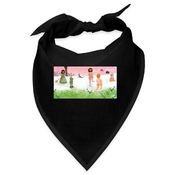 Die kleine Räubertochter - Bandana - Schwarz - Vorne