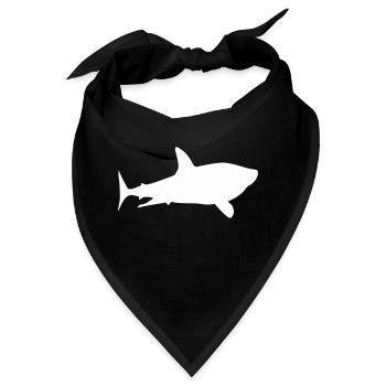 shark hai - Bandana - Schwarz - Vorne