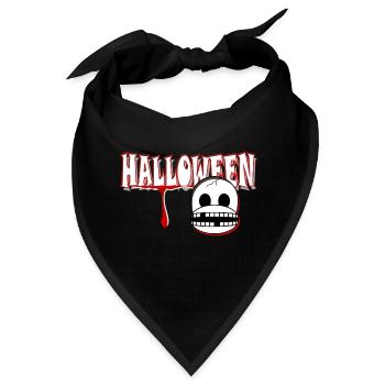 HALLOWEEN - Bandana - Schwarz - Vorne