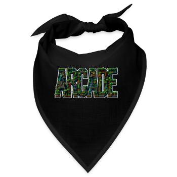 arcade - Bandana - Schwarz - Vorne
