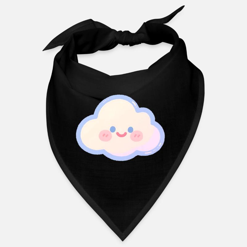 Pastel Cloud Cuddly Charm Kids Cloud Bandana