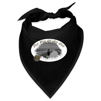 Jakobsweg - Bandana - Schwarz - Vorne