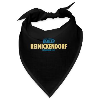 Capitol Of Germany Berlin - Reinickendorf - Bandana - Schwarz - Vorne
