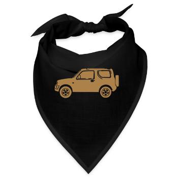 Jimny 2 - Bandana - Schwarz - Vorne