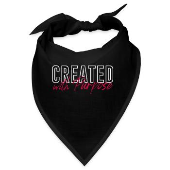 Mit Sinn geschaffen - Christian Clothing - Bandana - Schwarz - Vorne