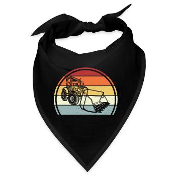 Bagger - Bandana - Schwarz - Vorne