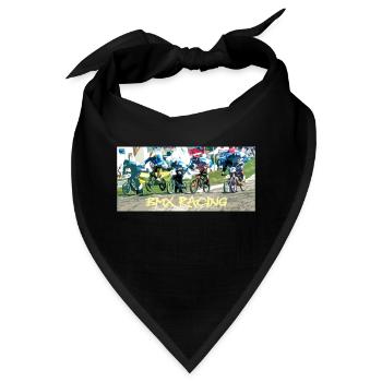 BMX (Begriffsklärung - Bandana - Schwarz - Vorne