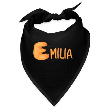Emilia - Bandana - Schwarz - Vorne