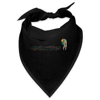 Autistisches Spektrum. - Bandana - Schwarz - Vorne