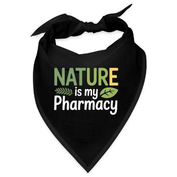 Zertifizierte Klinisch-Organische Pharmazeutische - Bandana - Schwarz - Vorne