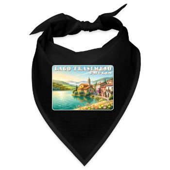 Lago Trasimeno - Bandana - Schwarz - Vorne