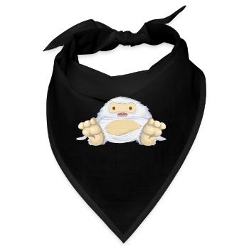 Yeti - Bandana - Schwarz - Vorne