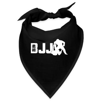 Brazilian Jiu-Jitsu - Bandana - Schwarz - Vorne