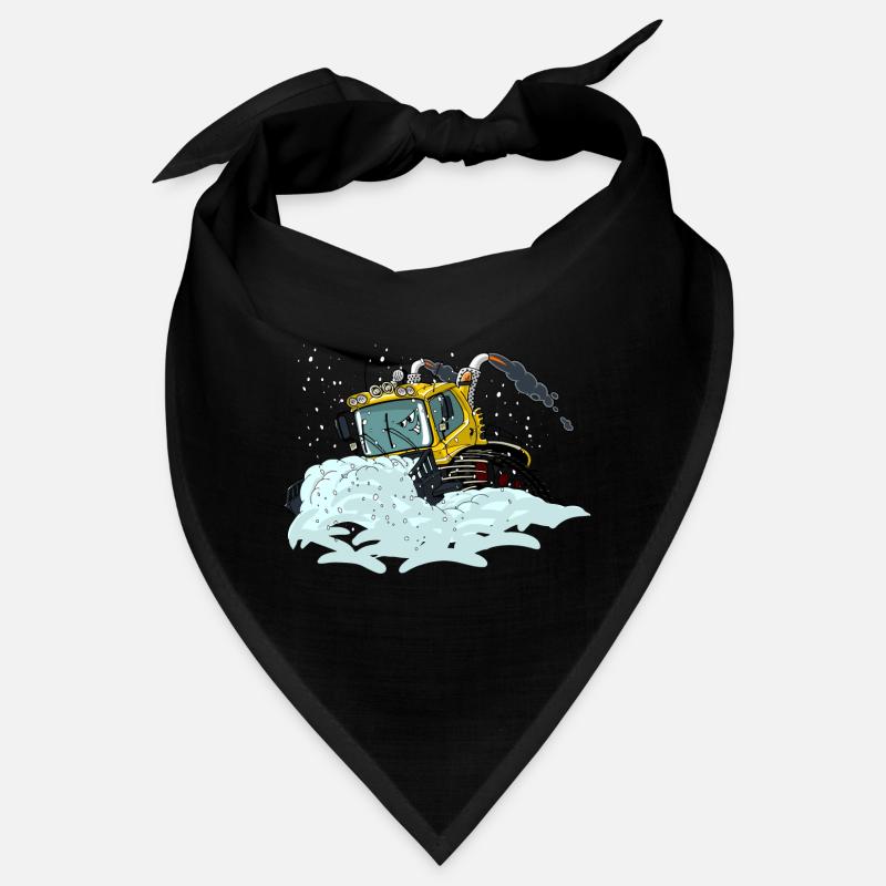 yellow snow shovel Bandana