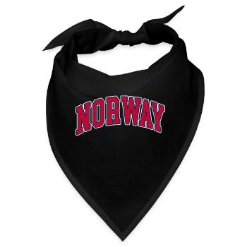 Norwegen Norway - Bandana - Schwarz - Vorne