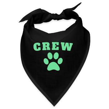 Crew Dog - Bandana - Schwarz - Vorne