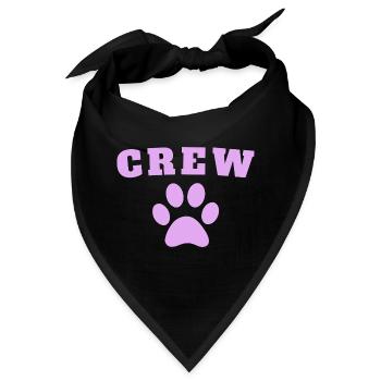 Crew Dog - Bandana - Schwarz - Vorne