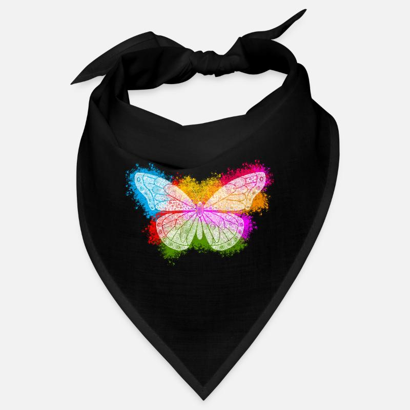 Papillon Zentangle Bandana