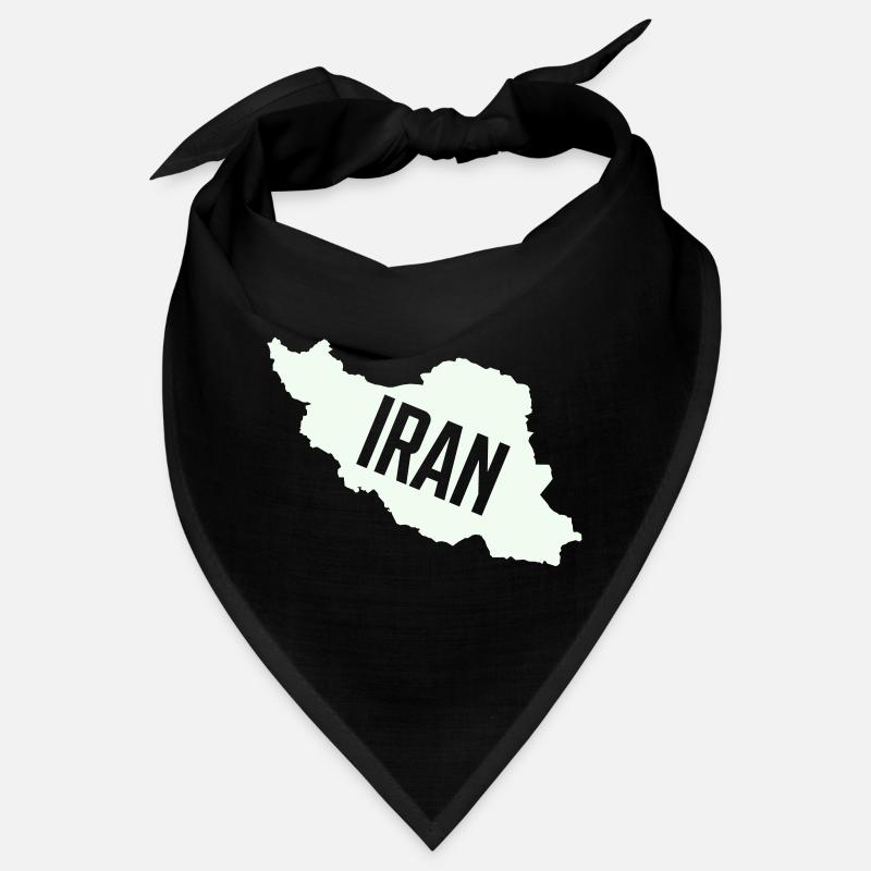 Iran Maps Typo Bandana