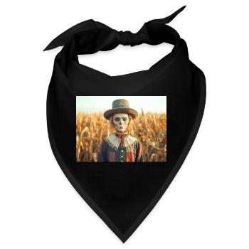 Die Vogelscheuche, die der erste Begleiter fand - Bandana - Schwarz - Vorne