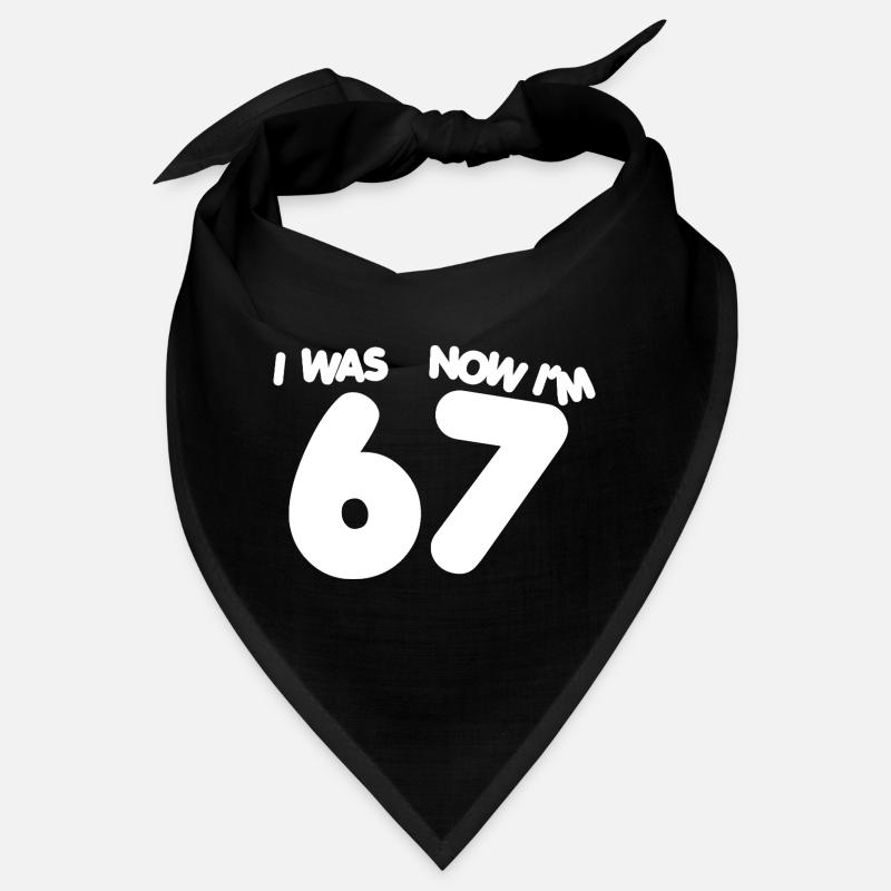 67 - Seven Years Old Sixty Seven 7th Birthday Six  Bandana