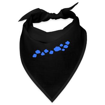 Woken Linie - Bandana - Schwarz - Vorne