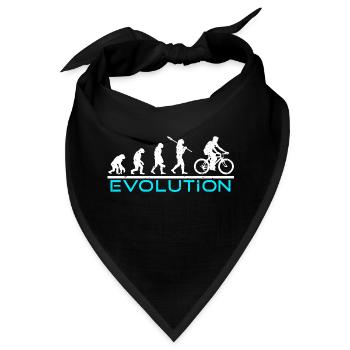 Radsport - Bandana - Schwarz - Vorne