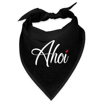 Ahoi - Bandana - Schwarz - Vorne