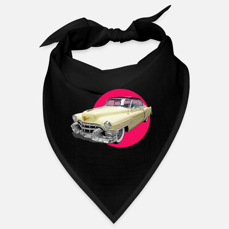 youngtimer car love cadi chevy retro car oldtime Bandana