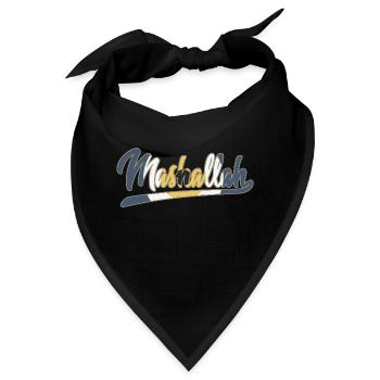 Mashallah - Bandana - Schwarz - Vorne