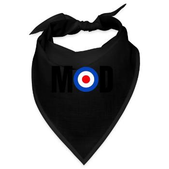 Mod - Bandana - Schwarz - Vorne