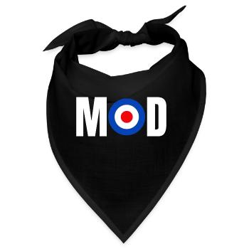 Mod - Bandana - Schwarz - Vorne