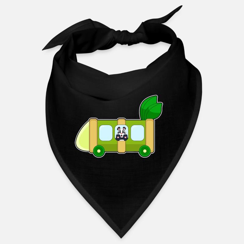 Bus scolaire Panda Bamboo Bandana