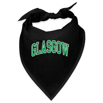Glasgow - Bandana - Schwarz - Vorne