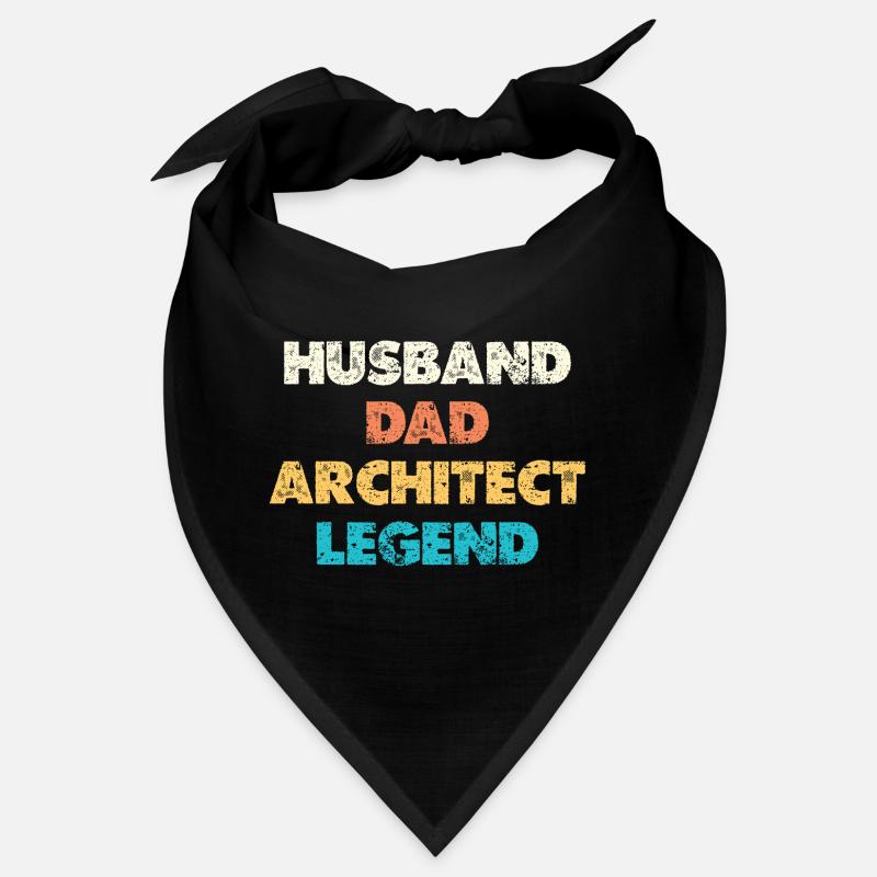 Husband Dad Architect Legend Bandana