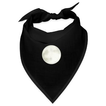 Mond - Bandana - Schwarz - Vorne