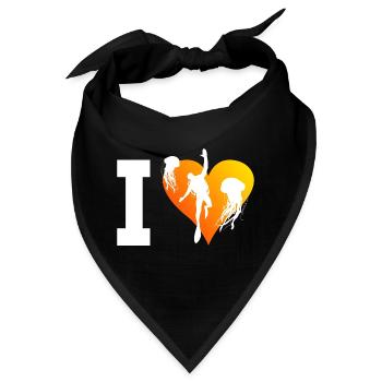 Free Dive Scuba Diver Tauchen Diver Taucher - Bandana - Schwarz - Vorne