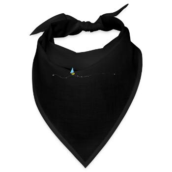 Schiff Ukraine - Bandana - Schwarz - Vorne