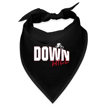 Downhill biking - Bandana - Schwarz - Vorne