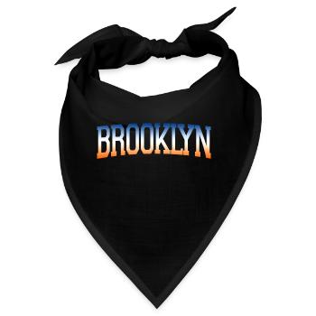 Brooklyn - Bandana - Schwarz - Vorne