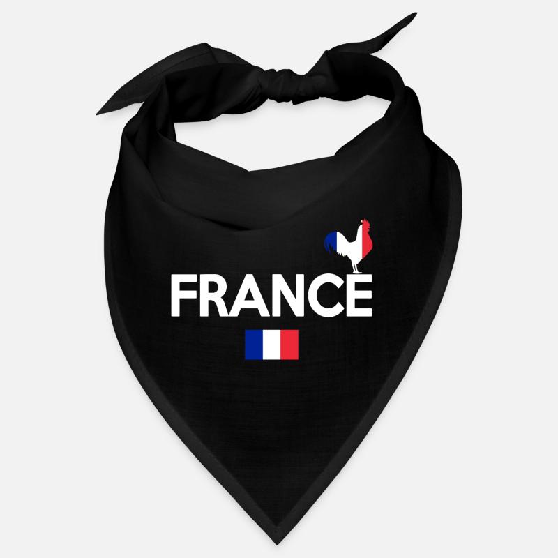 FRANKREICH - Bandana - Schwarz
