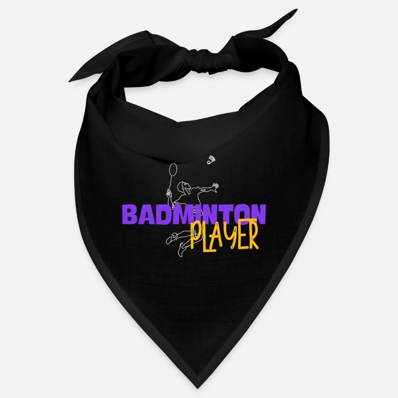 Badminton Player - Bandana - noir