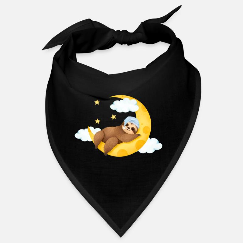 Sloth on the Moon Bandana