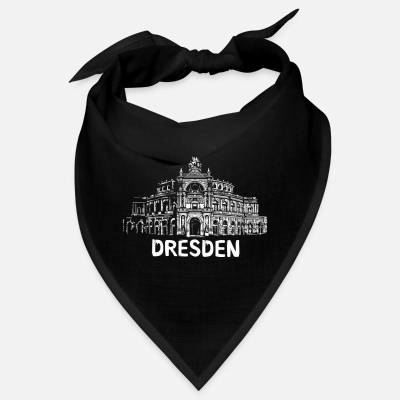 Dresden Semperoper Illustration Bandana