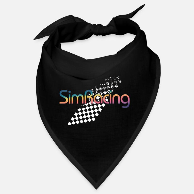 SimRacing Gradient Logo Bandana