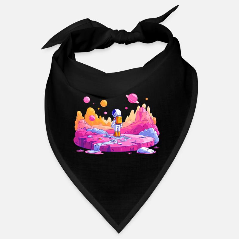 Astronaute de la planète néon Bandana