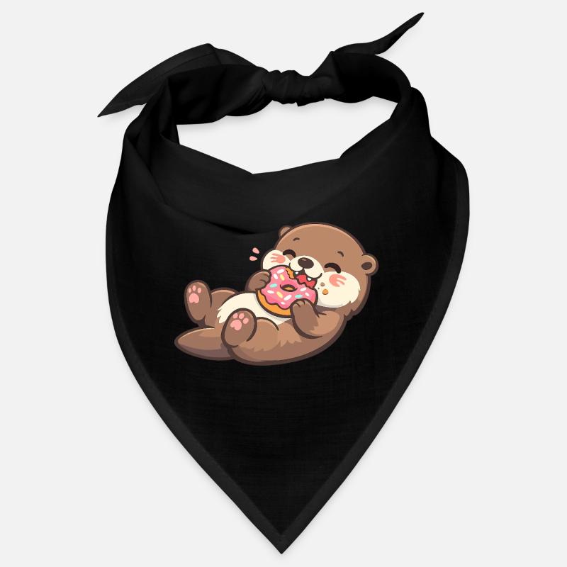 Kuschelbär mit Donut Bandana
