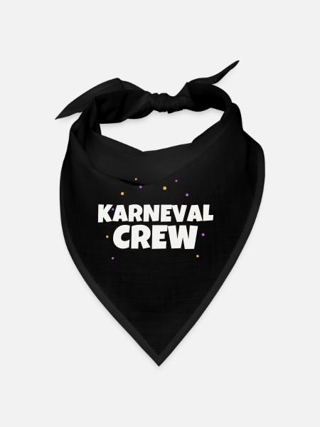 Carnival Crew Carnival Costume Party Group Celebrations - Bandana - black