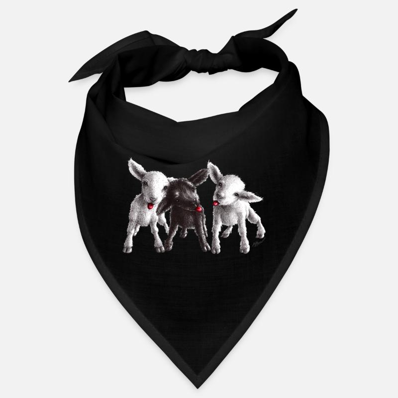 mouton effronté - Bandana - noir