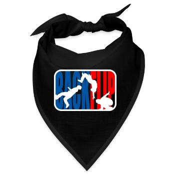 Parkour Freerunner Backflip - Bandana - Schwarz - Vorne